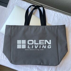 OLEN Grey Light Weight Long-Lasting Tote Bag